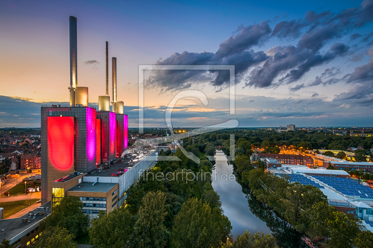 Bild-Nr.: 12808539 Skyline von Hannover erstellt von Mapics