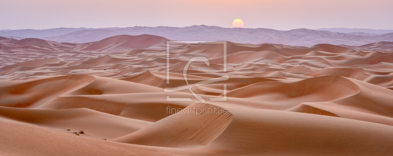 Bild-Nr.: 12808573 Sonnenuntergang über der Rub al-Chali Wüste erstellt von eyetronic