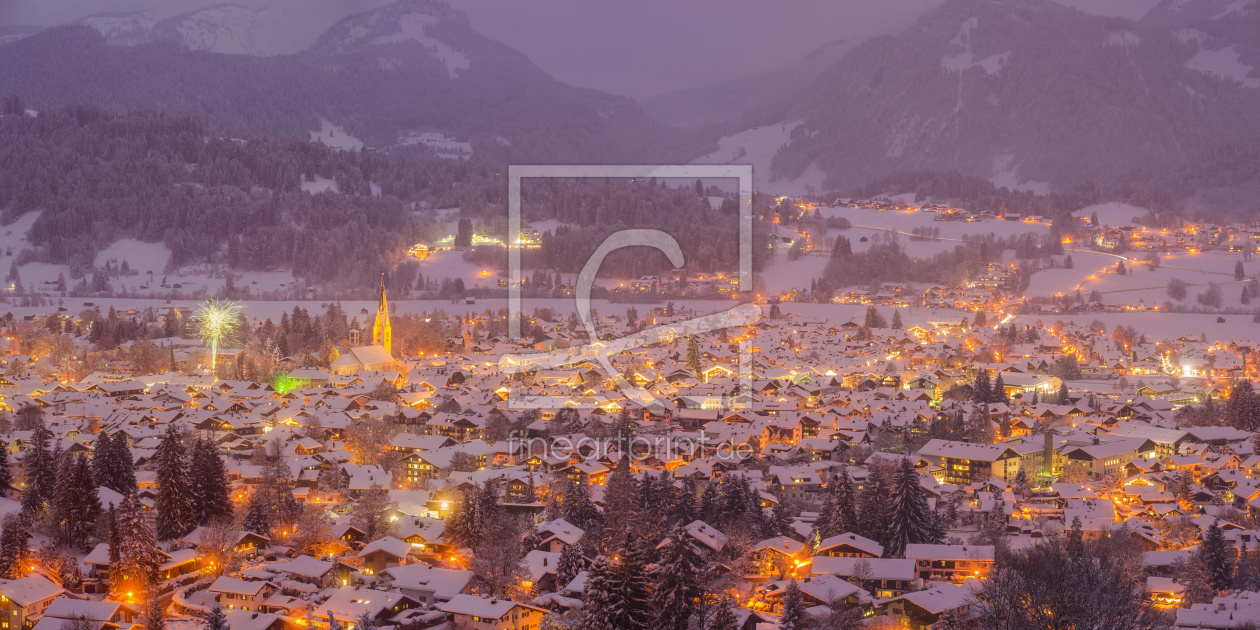 Bild-Nr.: 12808947 Silvesterabend in Oberstdorf erstellt von Walter G. Allgöwer