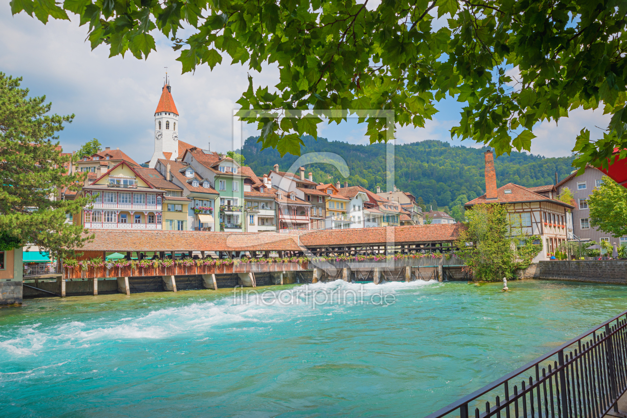 Bild-Nr.: 12809827 Altstadt Thun an der Aare erstellt von SusaZoom