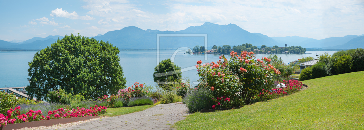 Bild-Nr.: 12810086 Schöner Park in Gstadt am Chiemsee erstellt von SusaZoom