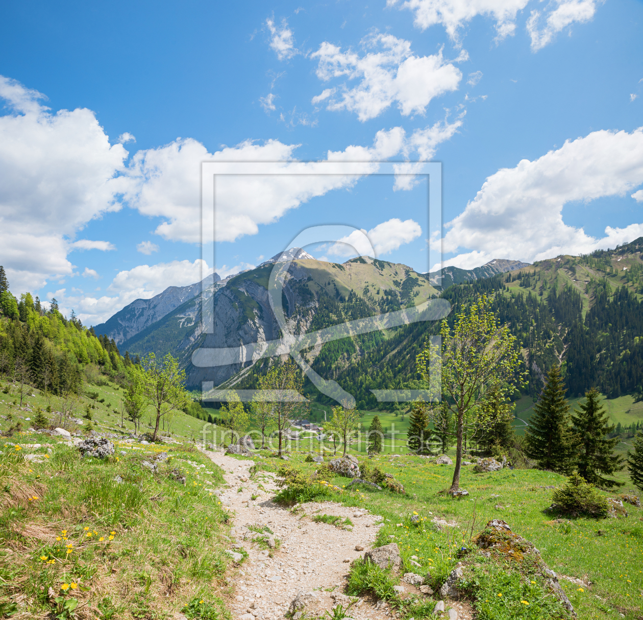 Bild-Nr.: 12810695 Karwendelfrühling in der Eng erstellt von SusaZoom