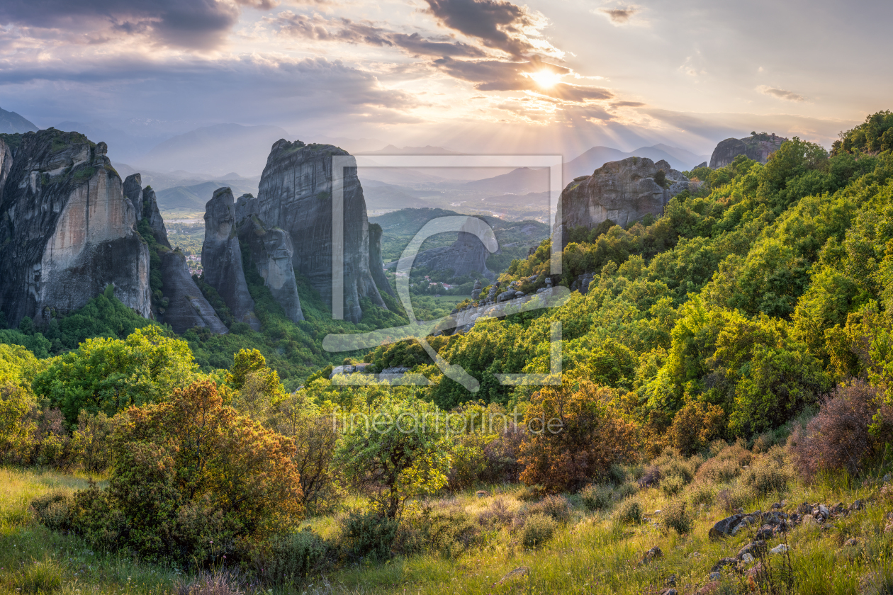 Bild-Nr.: 12811059 Meteora Felsen in Kalambaka erstellt von eyetronic