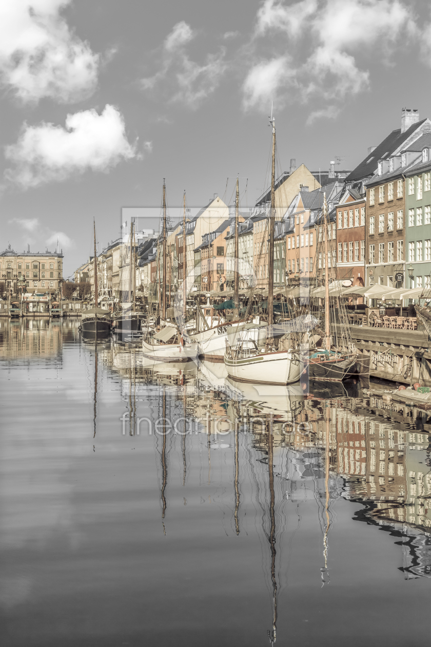 Bild-Nr.: 12811643 COPENHAGEN VINTAGE Nyhavn Impression erstellt von Melanie Viola
