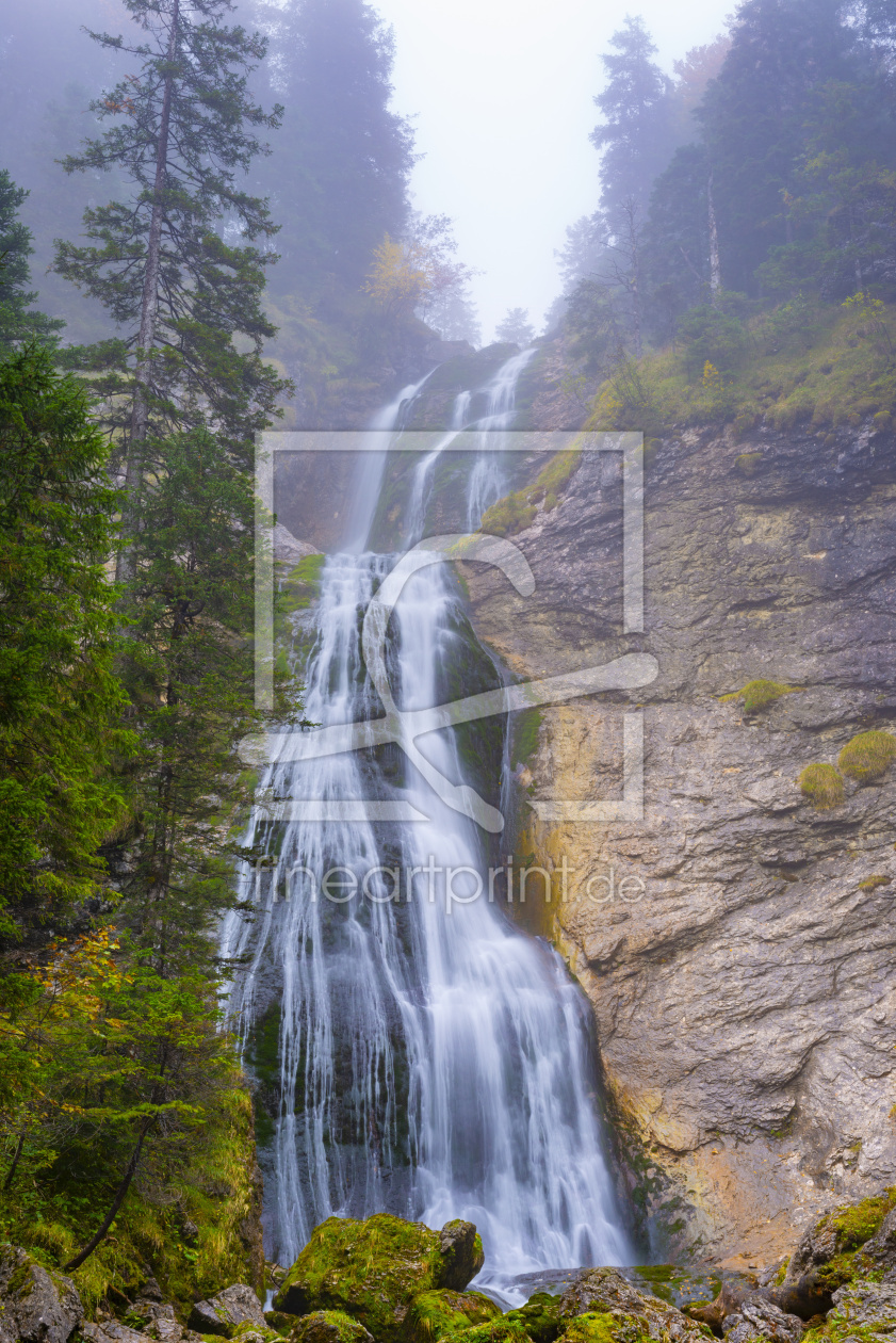 Bild-Nr.: 12813020 Kenzenwasserfall erstellt von Walter G. Allgöwer