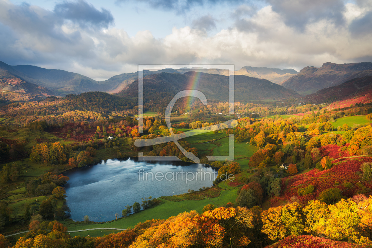 Bild-Nr.: 12813419 See in England mit Regenbogen erstellt von Daniela Beyer