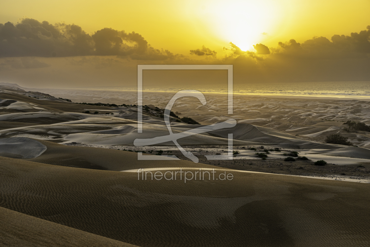 Bild-Nr.: 12813558 Sonnenuntergang an der Plache Plage Marokko erstellt von Holger Dorn