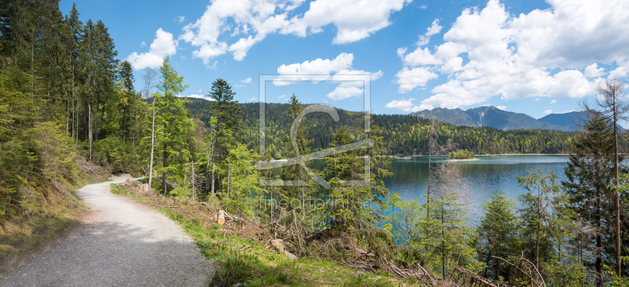 Bild-Nr.: 12813964 Eibsee Rundweg erstellt von SusaZoom