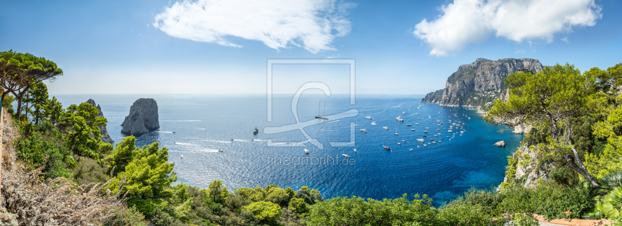 Bild-Nr.: 12814550 Belvedere di Tragara auf Capri erstellt von eyetronic