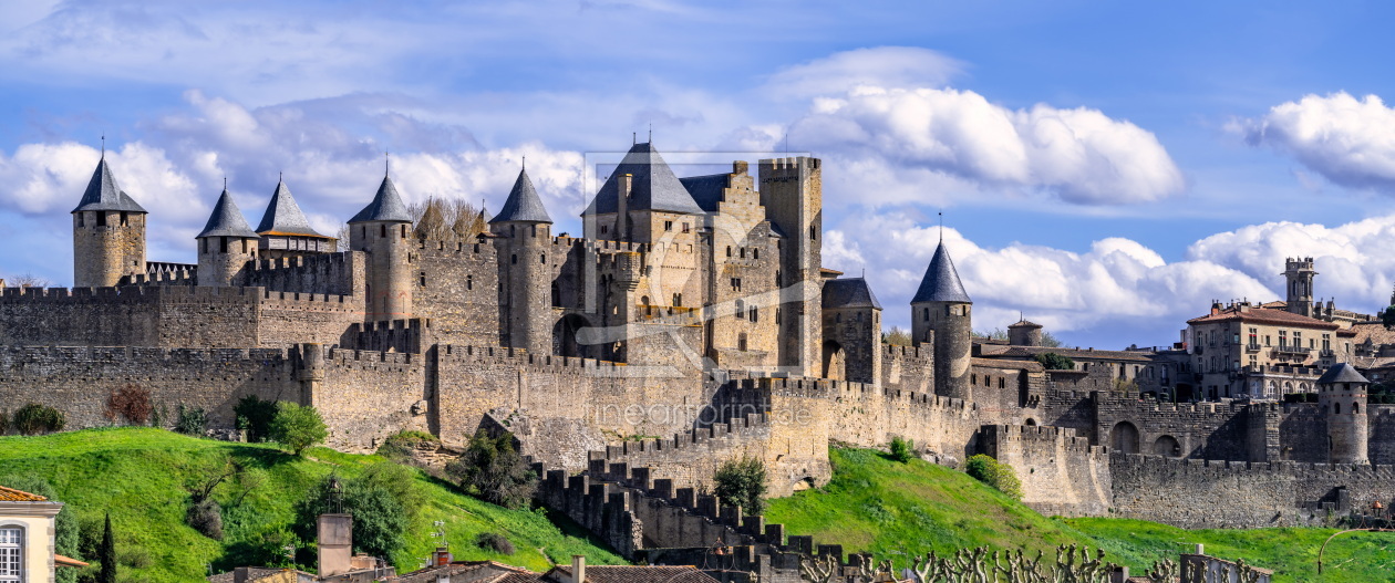 Bild-Nr.: 12814601 Carcassonne Stadtpanorama erstellt von Achim Thomae