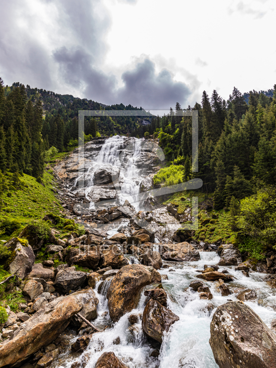 Bild-Nr.: 12818038 Grawa Wasserfall im Stubaital in Tirol erstellt von dieterich