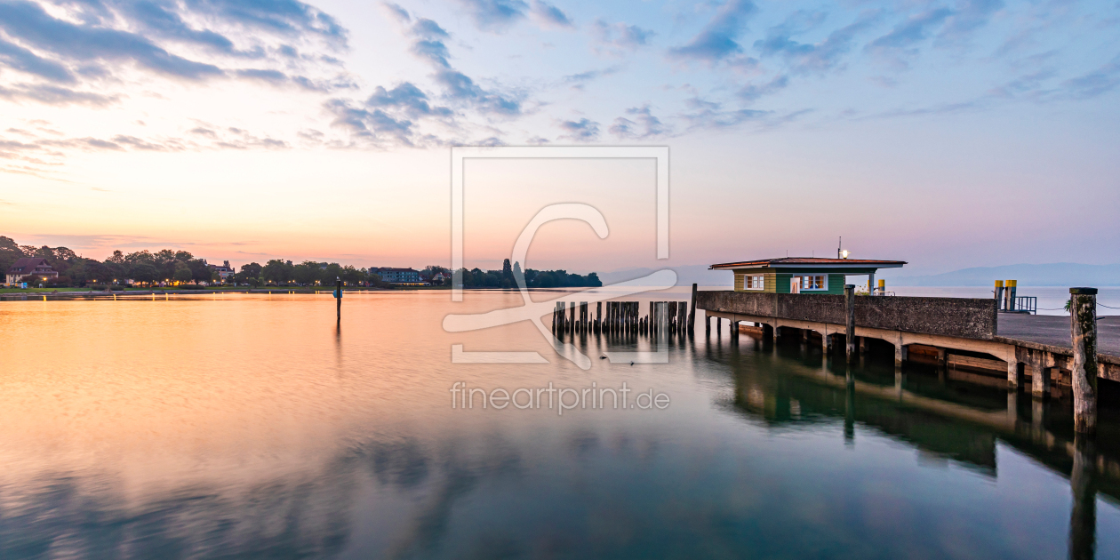 Bild-Nr.: 12818041 Langenargen am Bodensee in der Morgendämmerung erstellt von dieterich