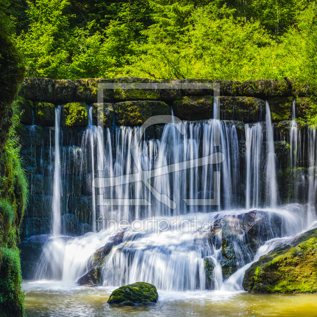 Bild-Nr.: 12818740 Geratser Wasserfall erstellt von Walter G. Allgöwer