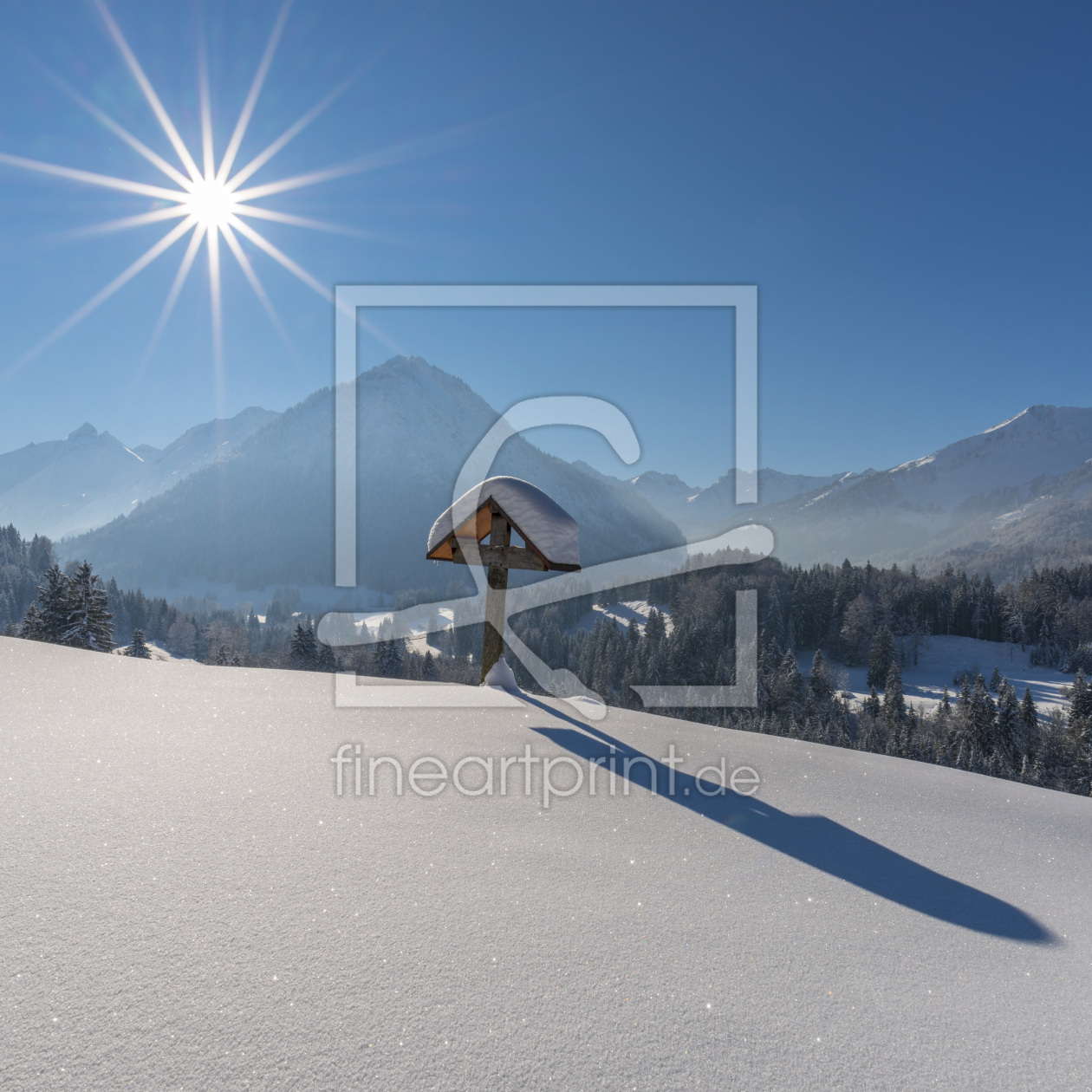 Bild-Nr.: 12818871 Winter im Allgäu erstellt von Walter G. Allgöwer