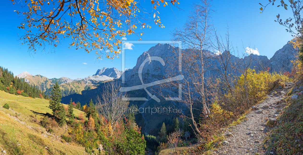 Bild-Nr.: 12823750 Pfad im Karwendelgebirge erstellt von SusaZoom
