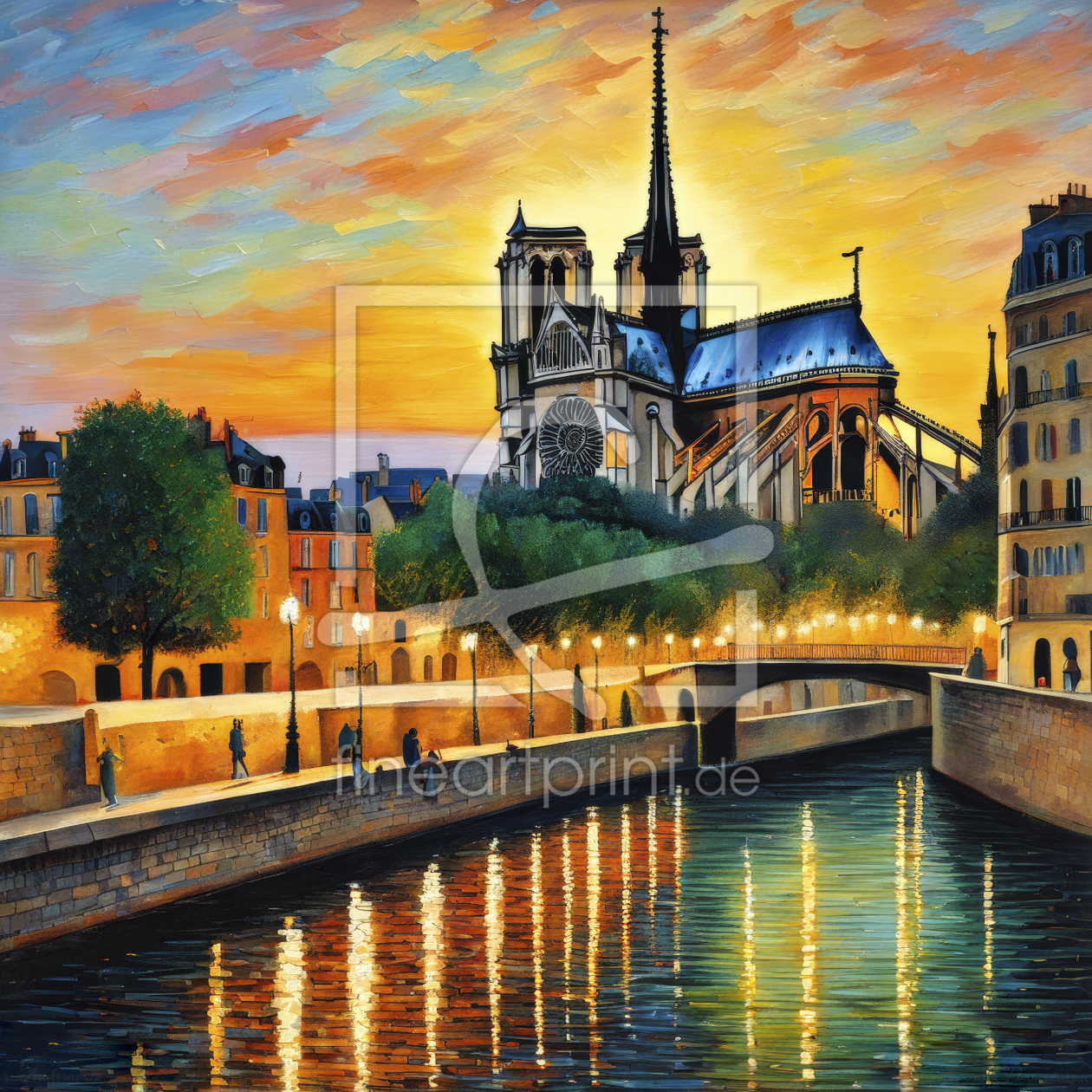 Bild-Nr.: 12824410 Notre Dame KI erstellt von XYRIUS
