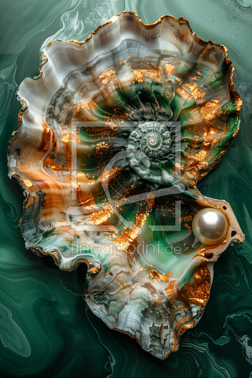 Bild-Nr.: 12824780 Muschel KI erstellt von Steffen Gierok