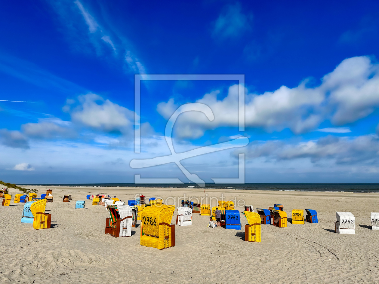 Bild-Nr.: 12826334 Strand auf Juist erstellt von DirkR