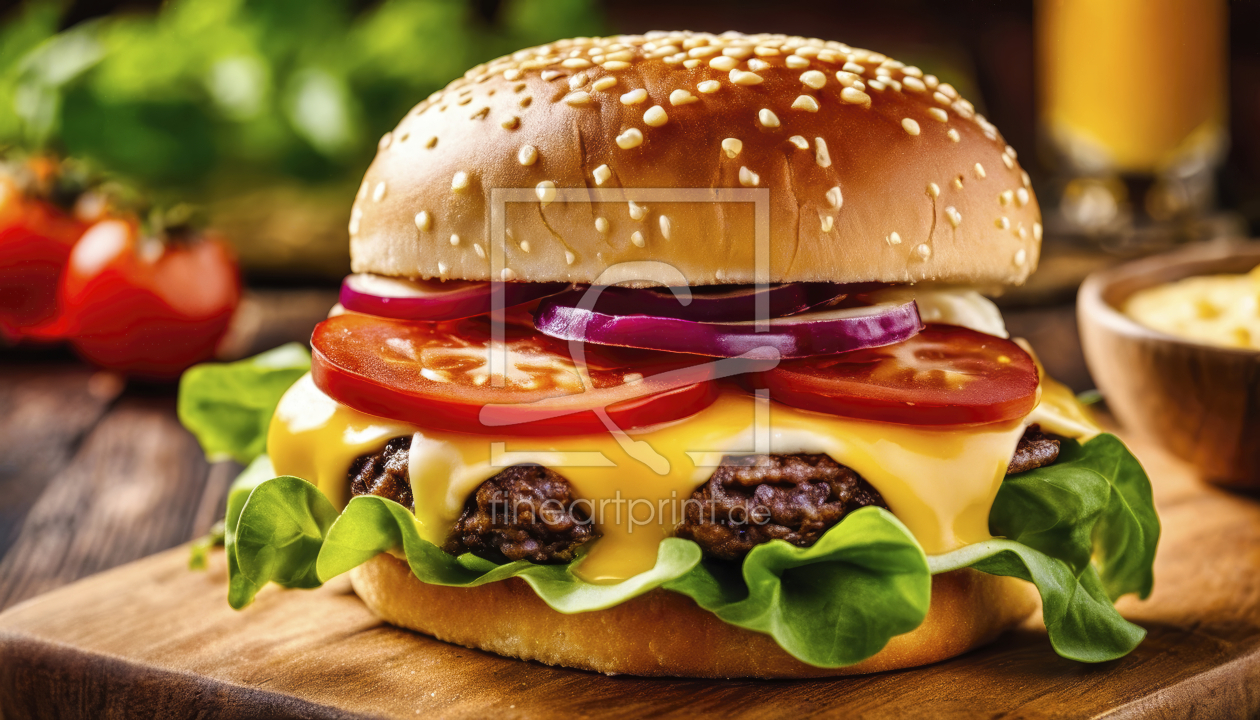 Bild-Nr.: 12826999 Hamburger KI erstellt von XYRIUS