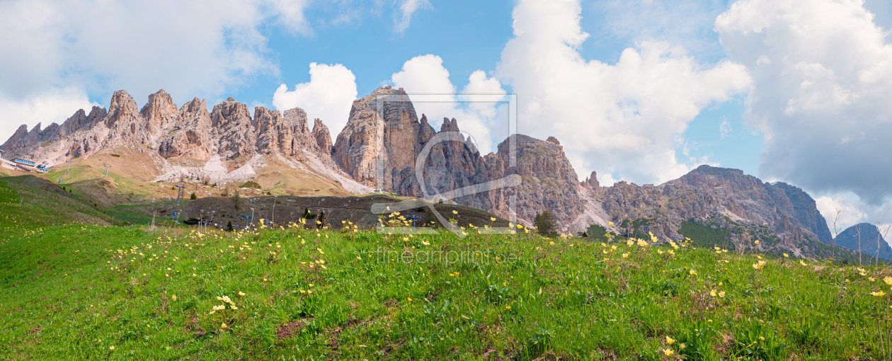 Bild-Nr.: 12827644 Cirspitzen am Grödner Joch Dolomiten erstellt von SusaZoom