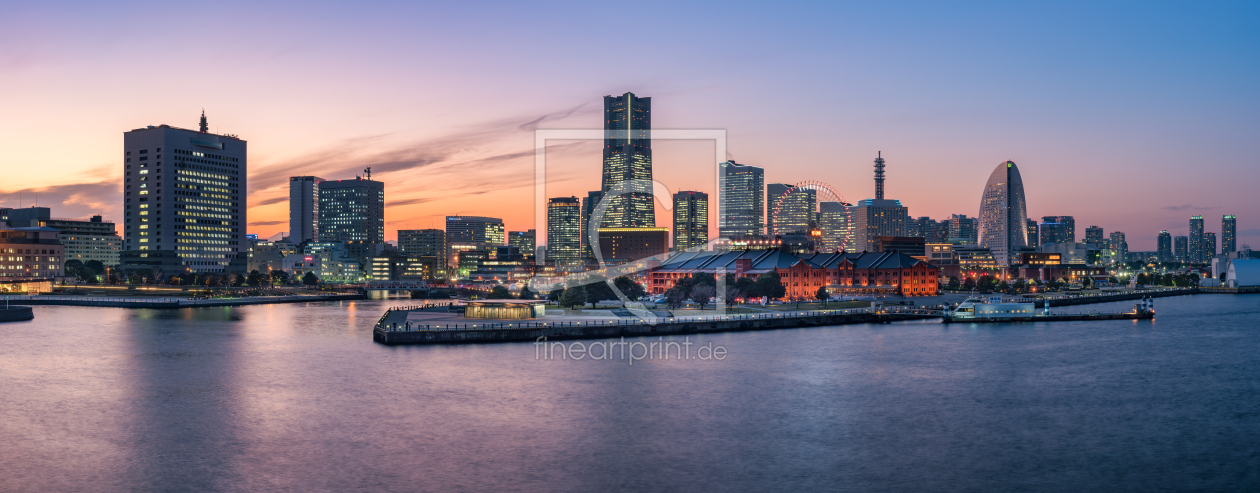 Bild-Nr.: 12829395 Yokohama Minato Mirai 21 erstellt von eyetronic