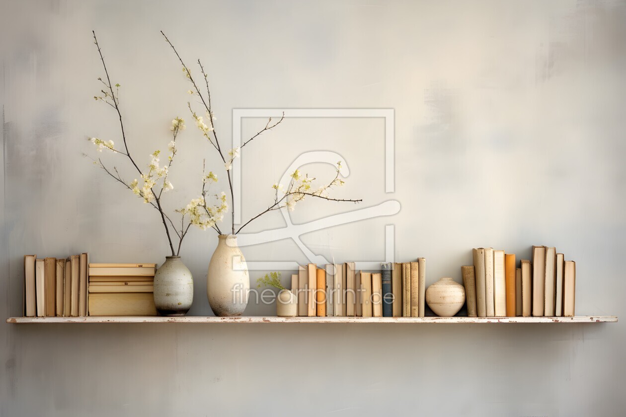 Bild-Nr.: 12829508 Bücherregal erstellt von Heike  Hultsch