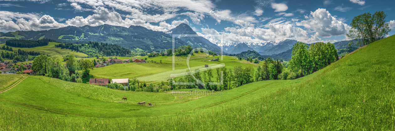 Bild-Nr.: 12830063 Malerwinkel Panorama Allgäu erstellt von Steffen Gierok