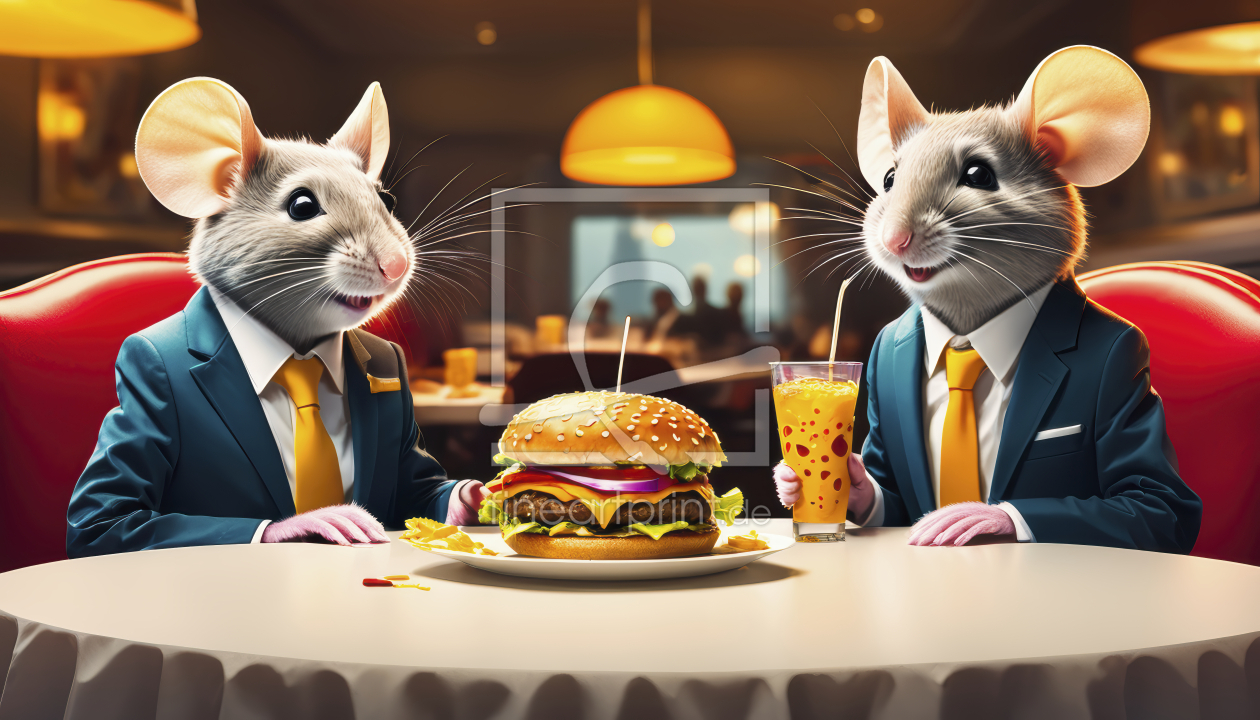Bild-Nr.: 12830448 Businees Lunch KI erstellt von XYRIUS
