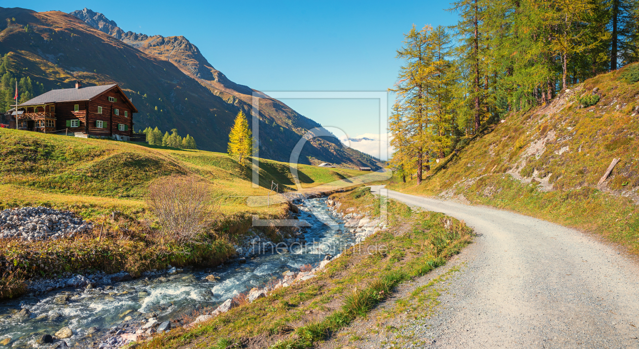 Bild-Nr.: 12831012 Am Sertigbach Herbstlandschaft erstellt von SusaZoom
