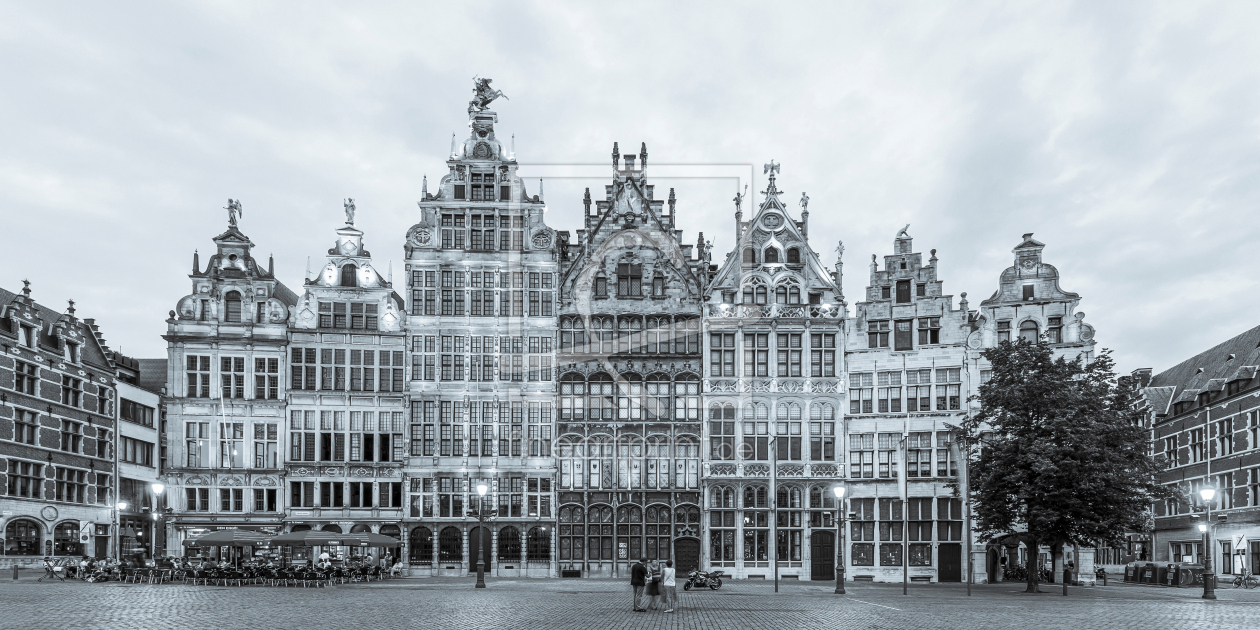 Bild-Nr.: 12831143 Zunfthäuser am Grote Markt in Antwerpen  erstellt von dieterich