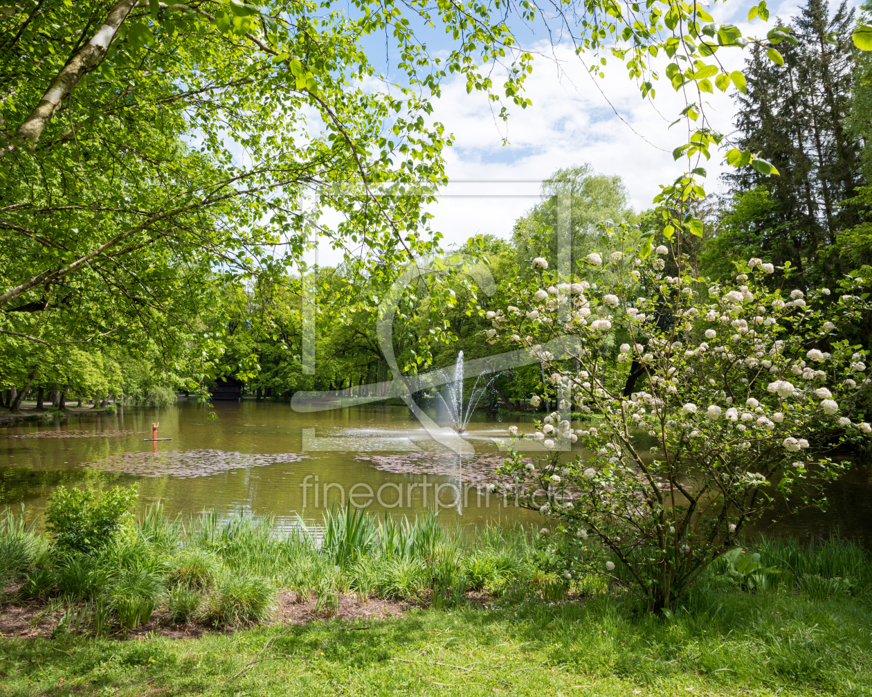Bild-Nr.: 12832608 Frühlingslandschaft Kurpark Bad Aibling erstellt von SusaZoom