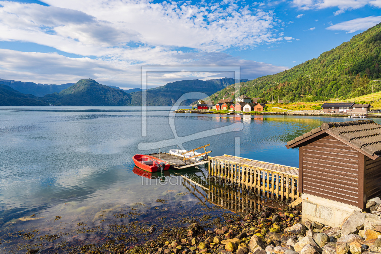 Bild-Nr.: 12833118 Blick über den Akrafjord in Norwegen erstellt von Rico Ködder