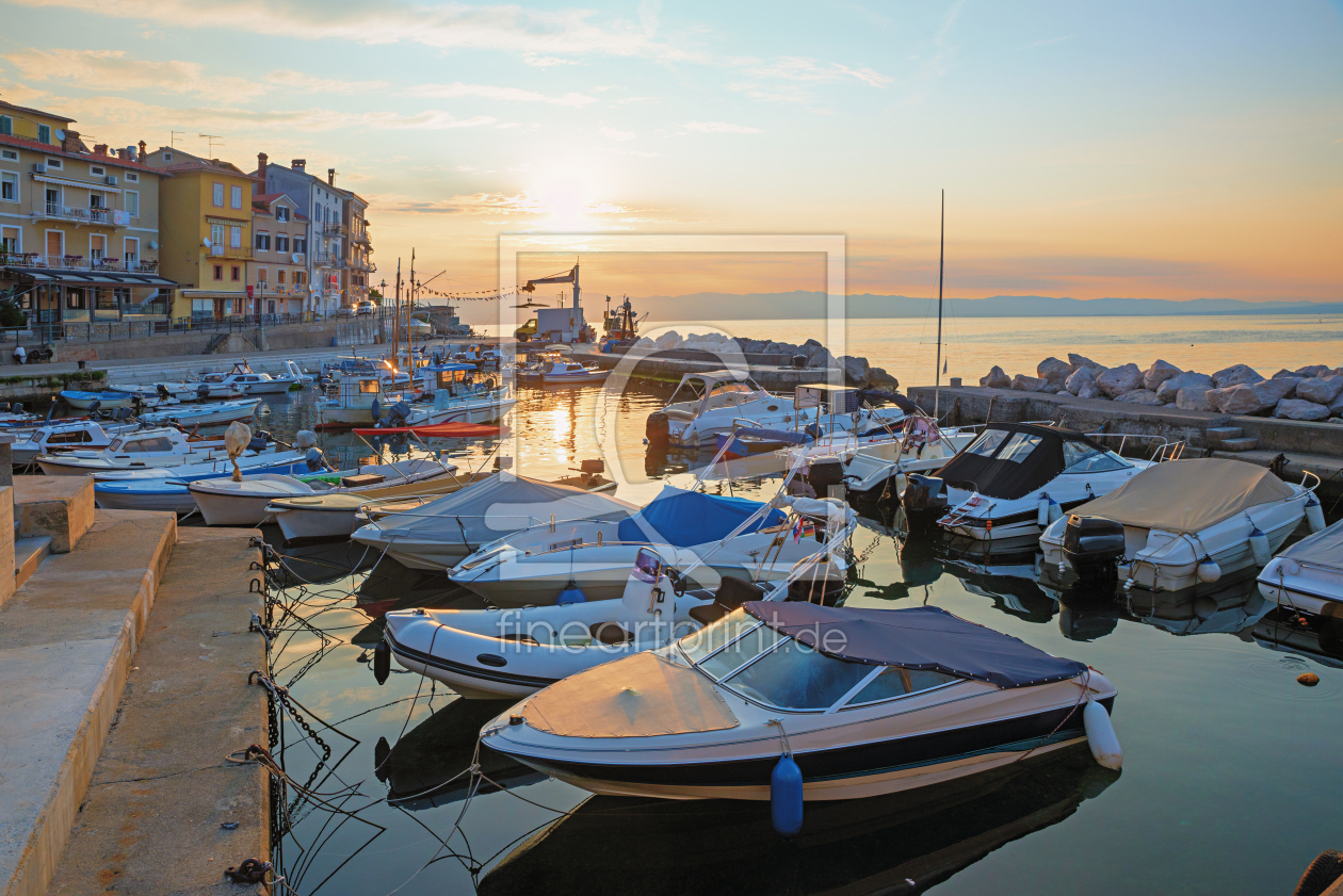 Bild-Nr.: 12833287 Morgenstimmung am Hafen Moscenicka Draga erstellt von SusaZoom