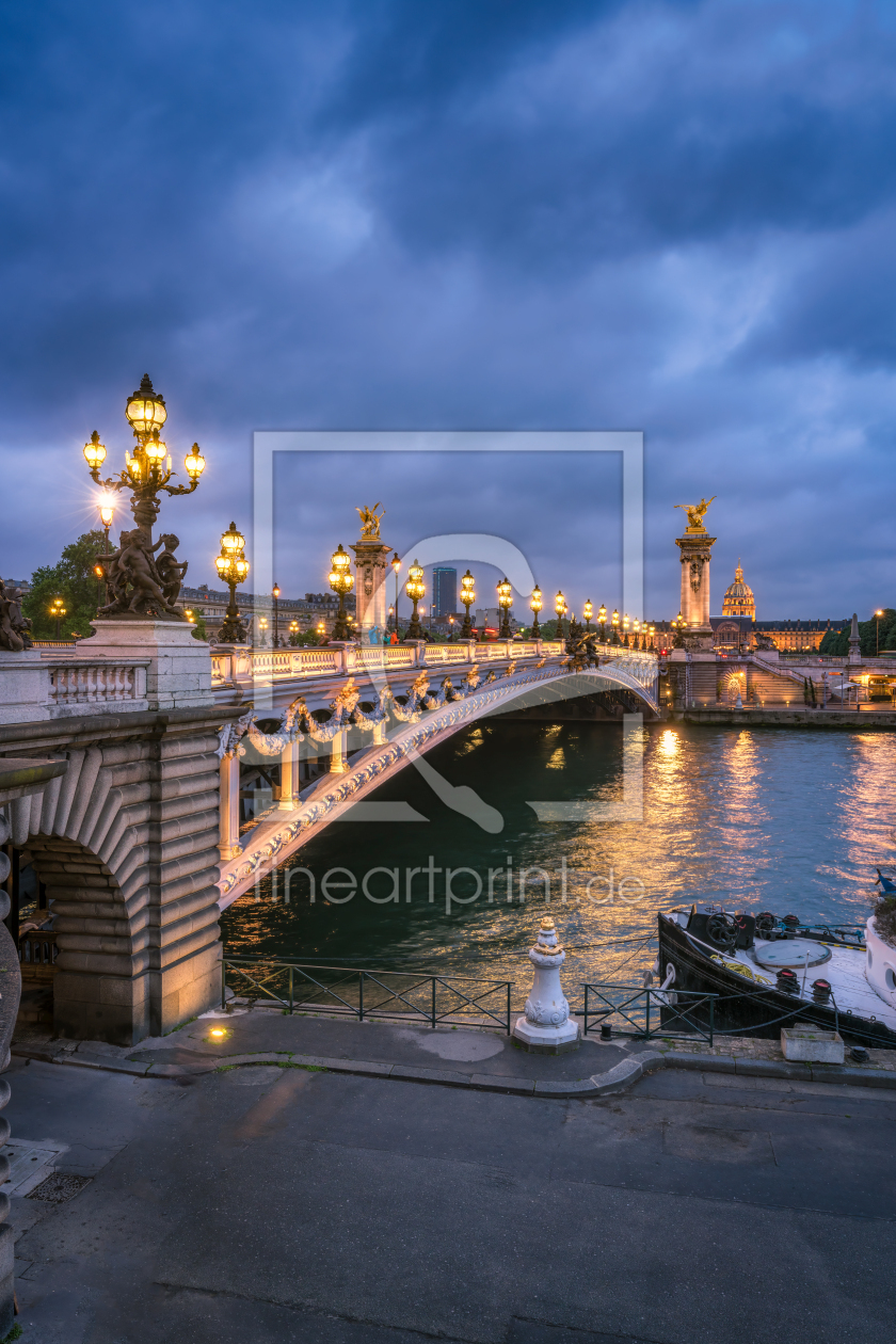Bild-Nr.: 12833860 Paris Pont Alexandre III  erstellt von eyetronic