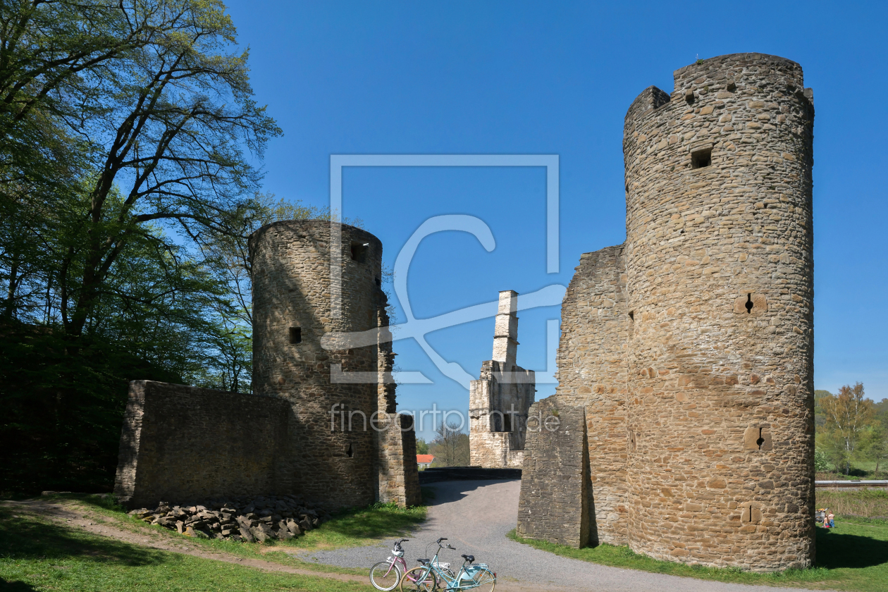 Bild-Nr.: 12833933 Burgruine Hardenstein in NRW erstellt von volker heide
