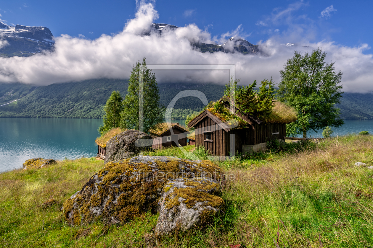 Bild-Nr.: 12833940 Sommer am Lovatnet See Norwegen erstellt von Achim Thomae