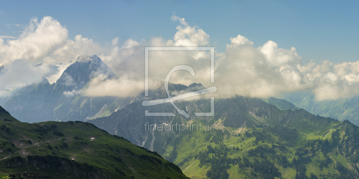 Bild-Nr.: 12836006 Höfats Panorama erstellt von Walter G. Allgöwer