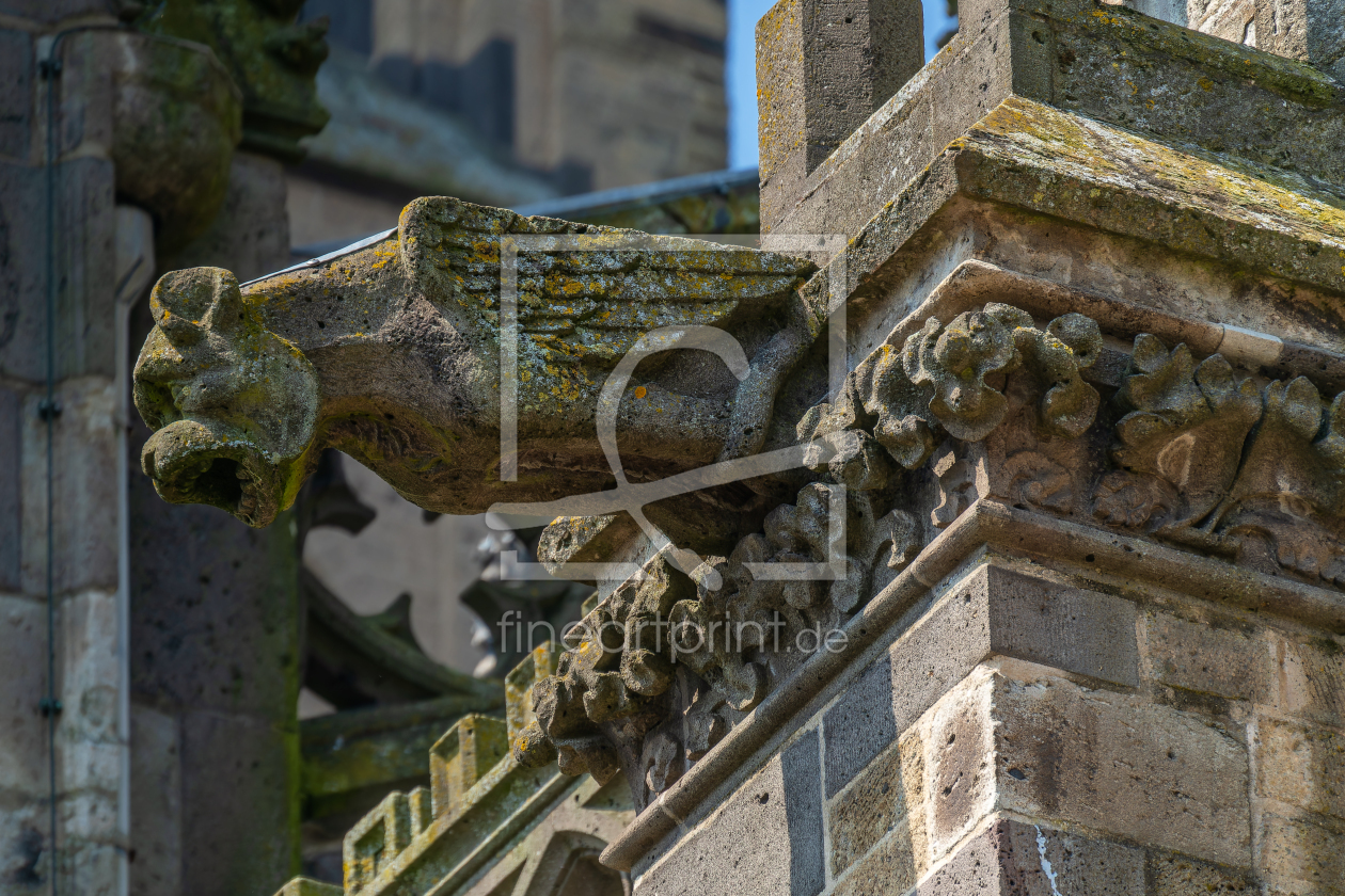Bild-Nr.: 12837256 ein alter Wasserspeier am Xantener Dom erstellt von volker heide
