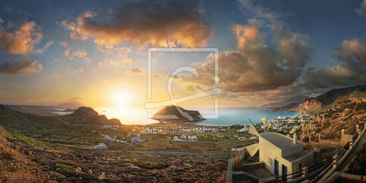 Bild-Nr.: 12837830 Sonnenuntergang Arkasa Karpathos erstellt von Michael und Elisabeth Rucker
