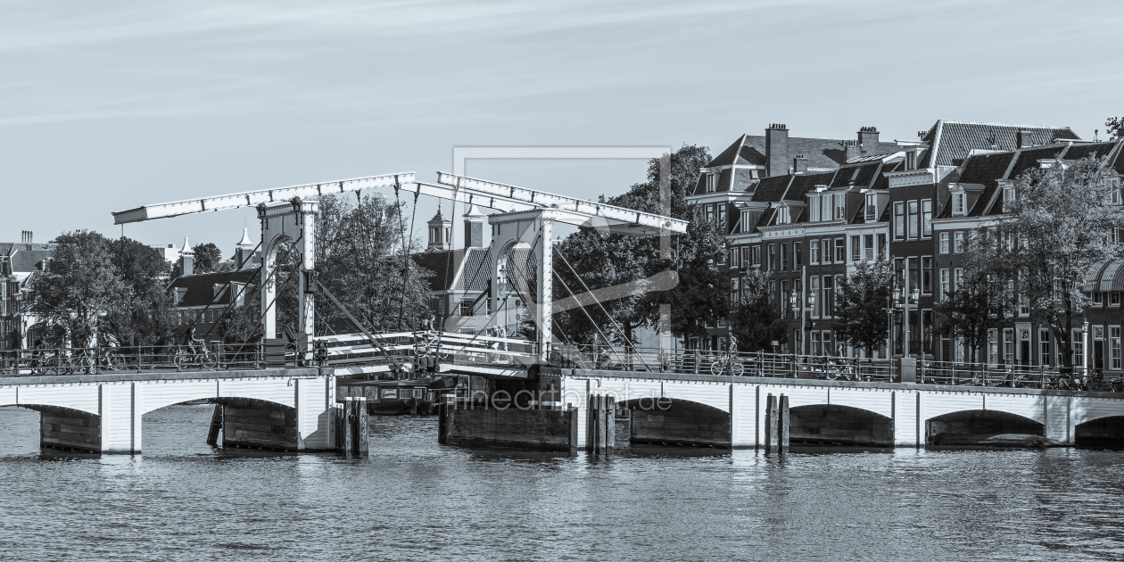 Bild-Nr.: 12837942 Radfahrer auf der Magere Brug in Amsterdam erstellt von dieterich