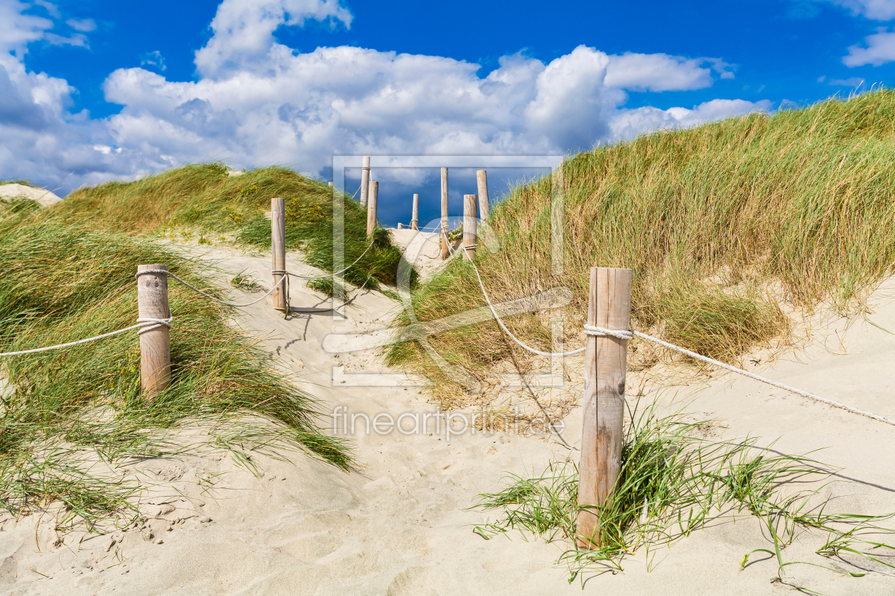 Bild-Nr.: 12837951 Weg durch die Dünen zum Meer in England erstellt von dieterich