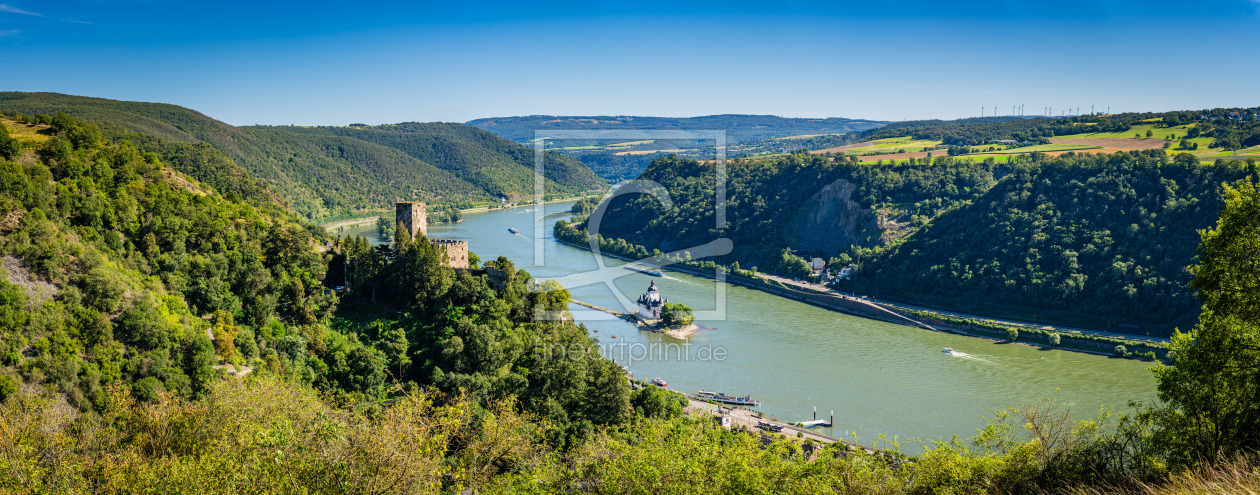 Bild-Nr.: 12839405 Rhein bei Kaub -2- erstellt von Erhard Hess