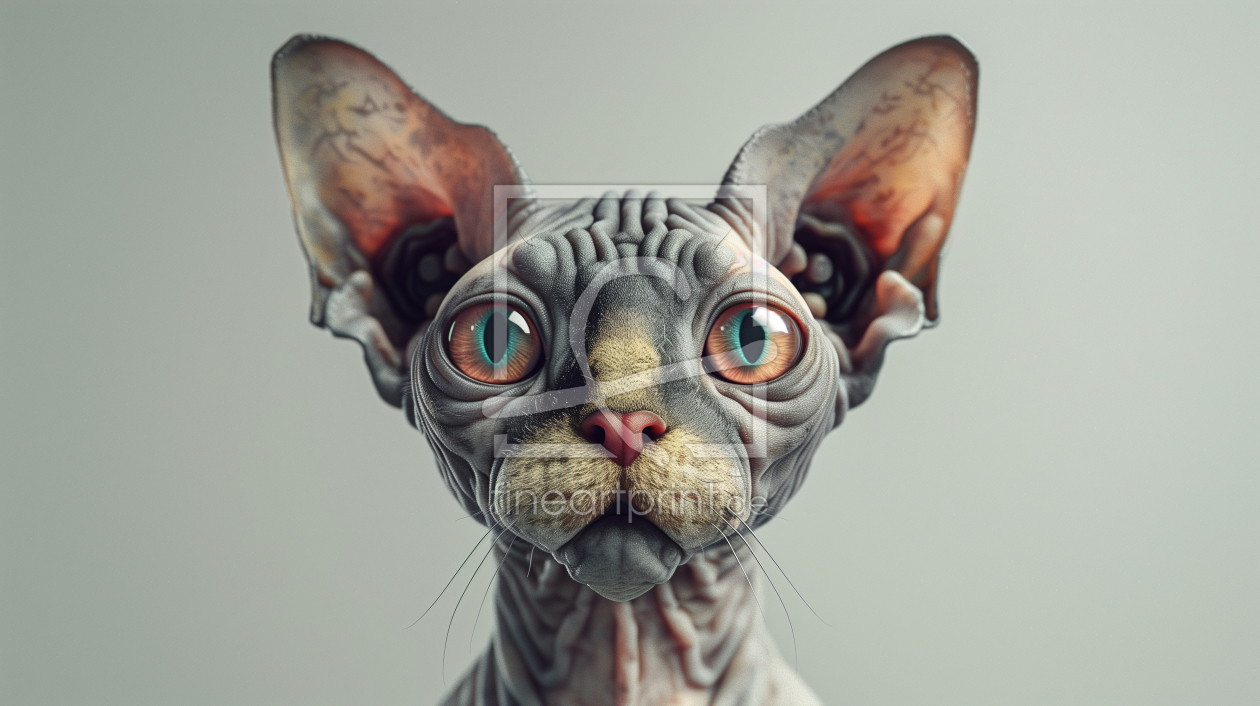 Bild-Nr.: 12839757 Sir Whiskers KI erstellt von Steffen Gierok