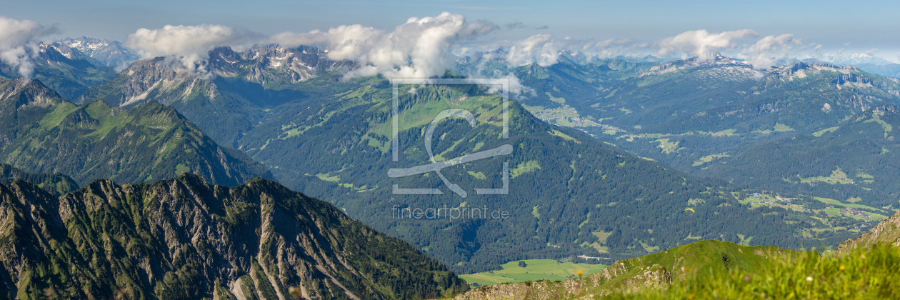 Bild-Nr.: 12842919 Bergpanorama zum Fellhorn erstellt von Walter G. Allgöwer