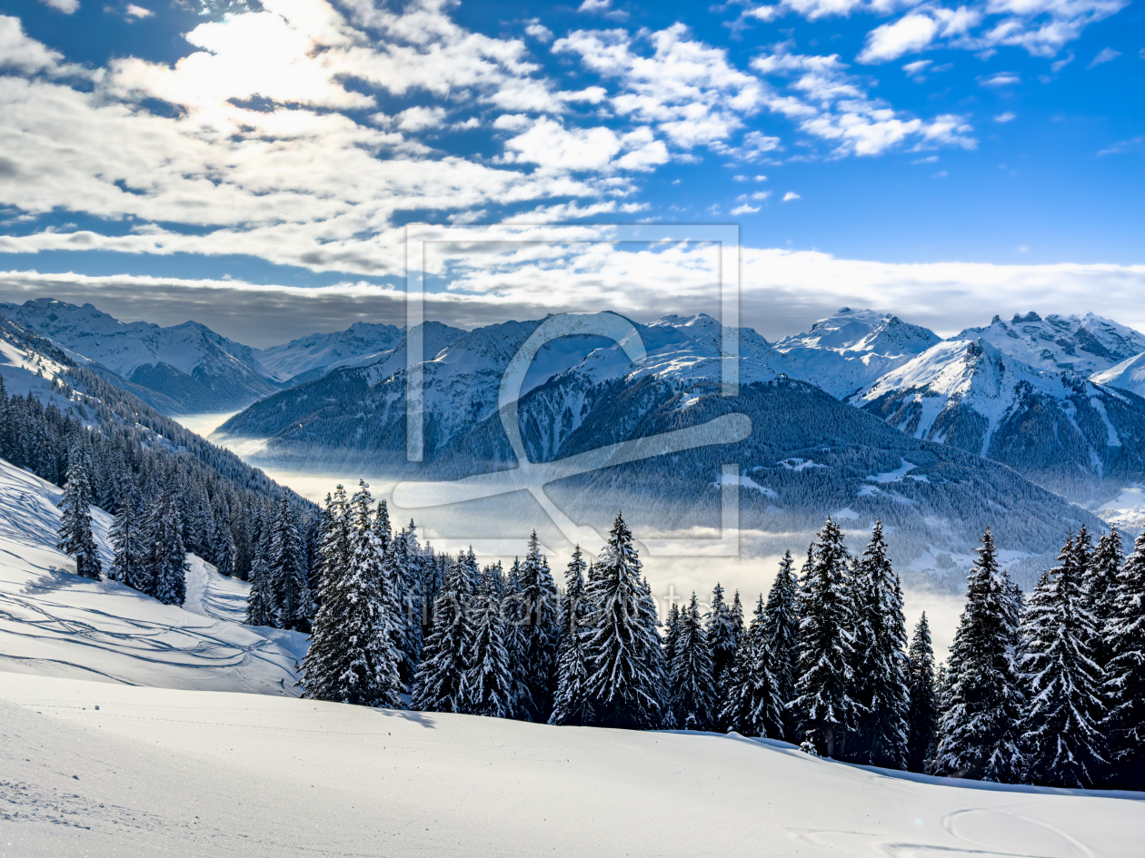 Bild-Nr.: 12843789 Winter im Montafon erstellt von DirkR
