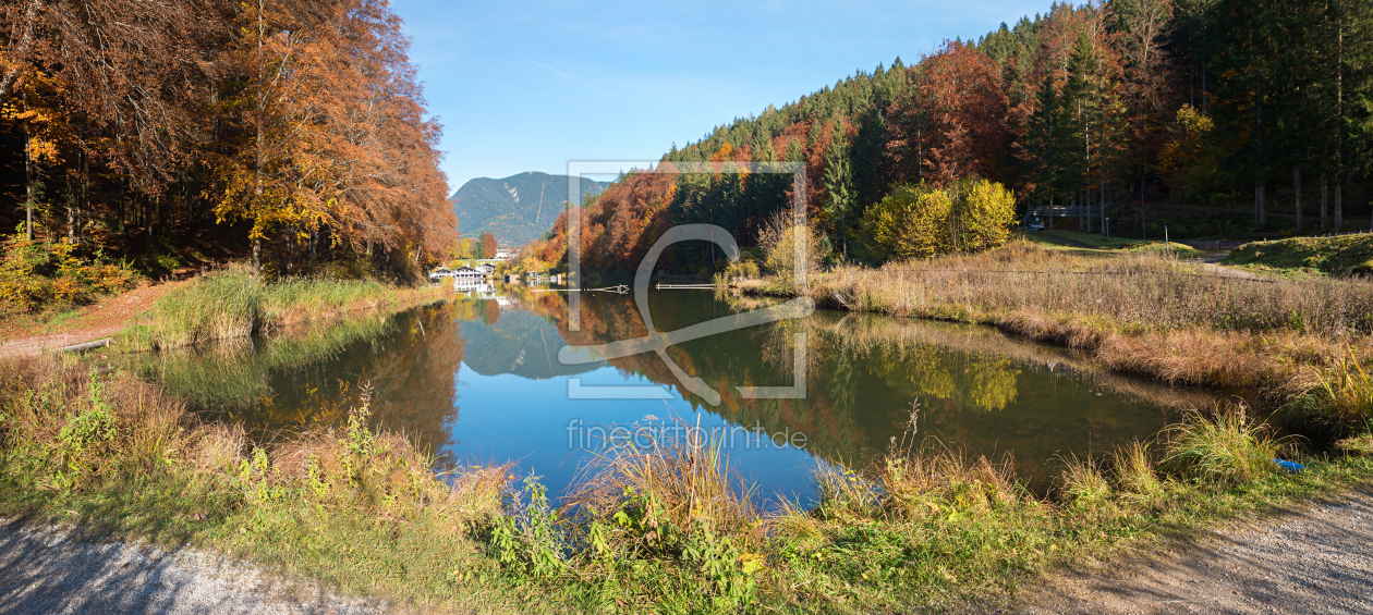 Bild-Nr.: 12843966 Herbstlandschaft Riessersee II erstellt von SusaZoom