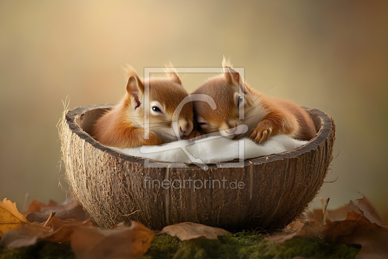 Bild-Nr.: 12844390 Kuschelzeit KI erstellt von Heike  Hultsch