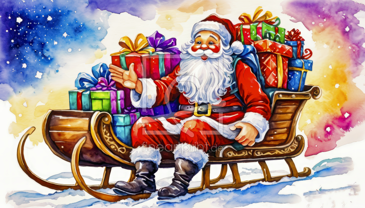 Bild-Nr.: 12845414 Santa Claus KI erstellt von XYRIUS