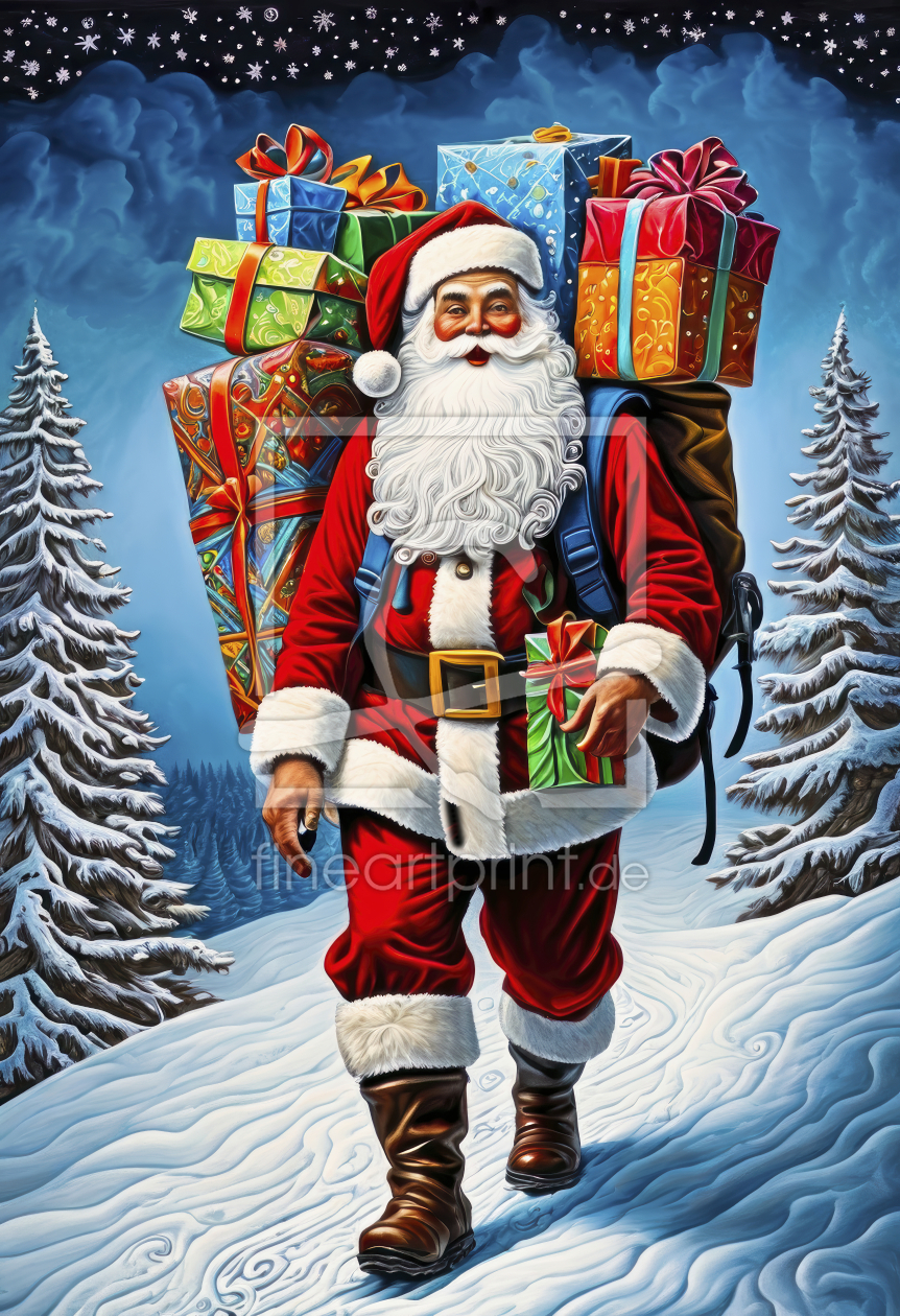 Bild-Nr.: 12845866 Weihnachtsmann KI erstellt von XYRIUS