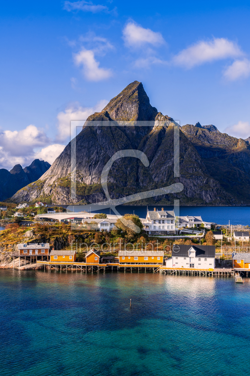 Bild-Nr.: 12845867 Sakrisoy Lofoten Norwegen erstellt von Achim Thomae